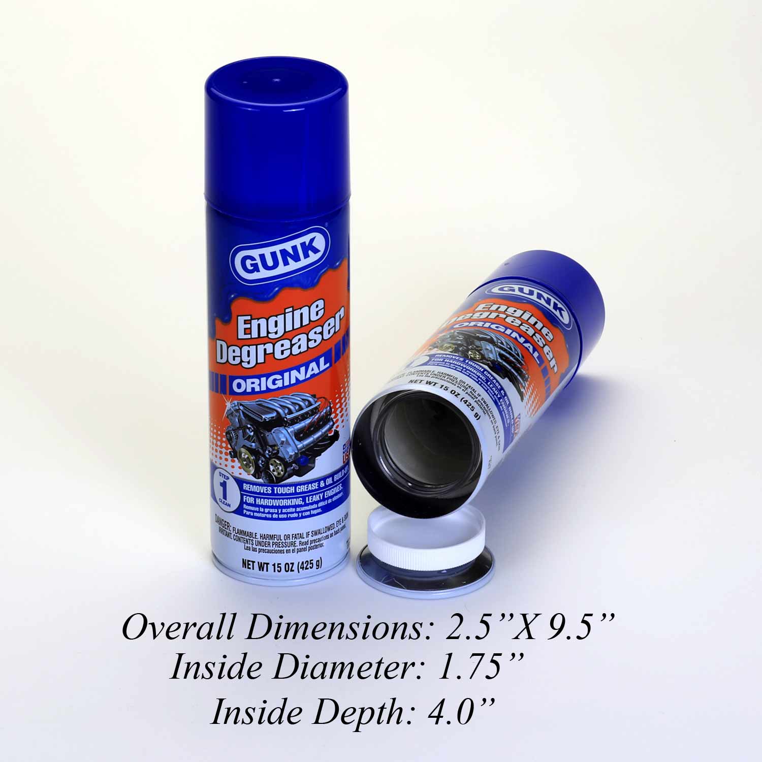 GUNK Engine Brite Degreaser - Diversion Can Safe - Southwest Specialty  Products: Your Home Security and Diversion Can Safe Manufacturing Experts